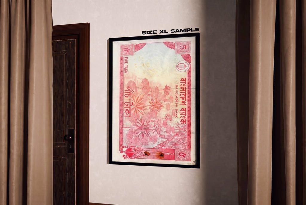 Old 5 Taka Note