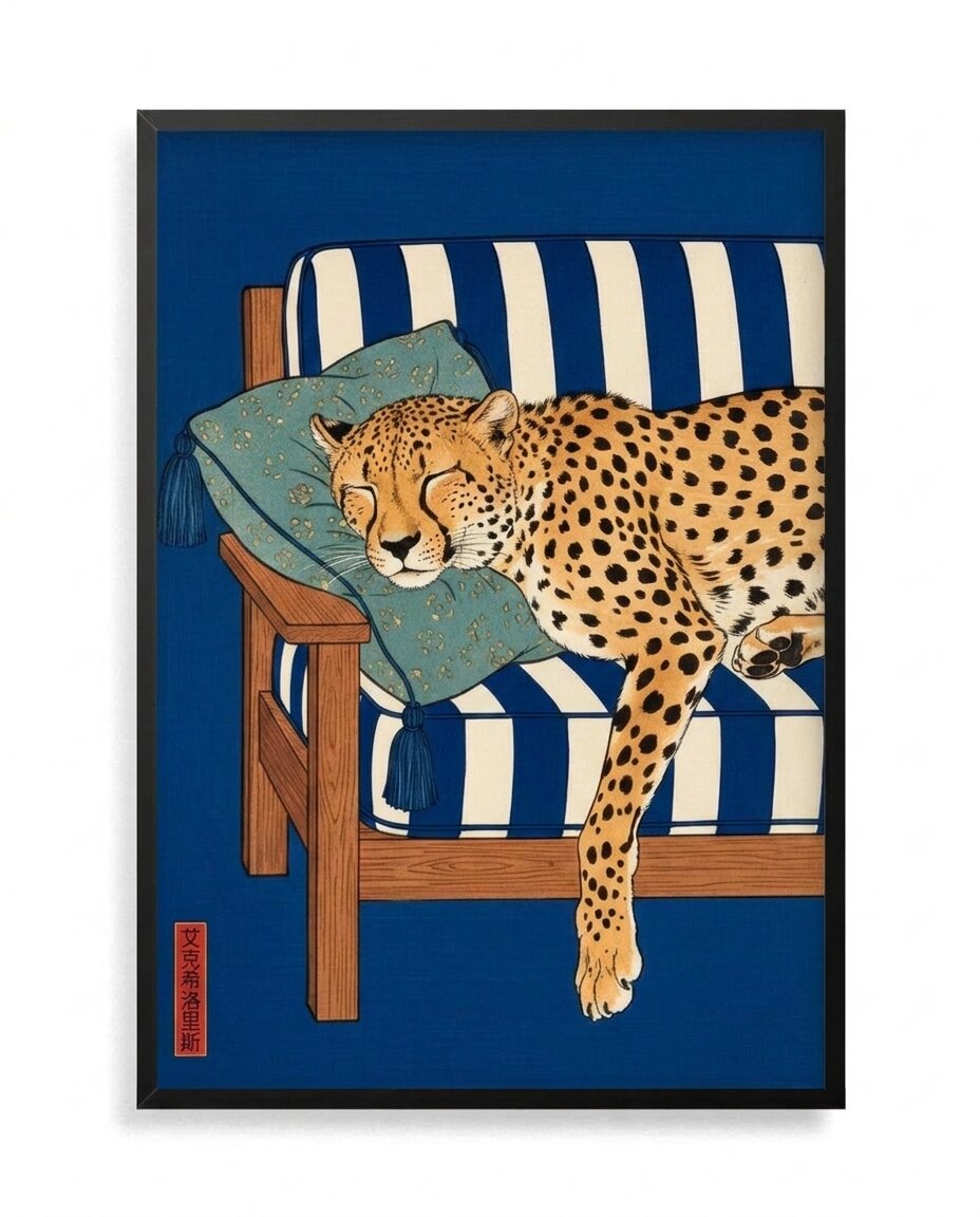 The Sleeping Cheetah