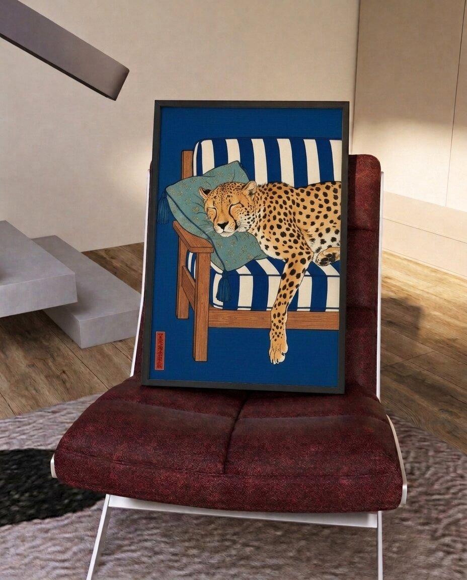 The Sleeping Cheetah