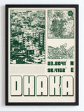 Dhaka Map (Green)